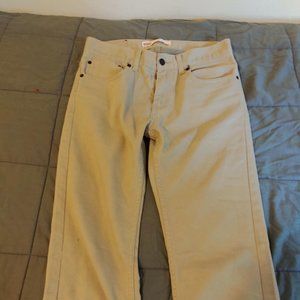 Levi 511 khaki pants